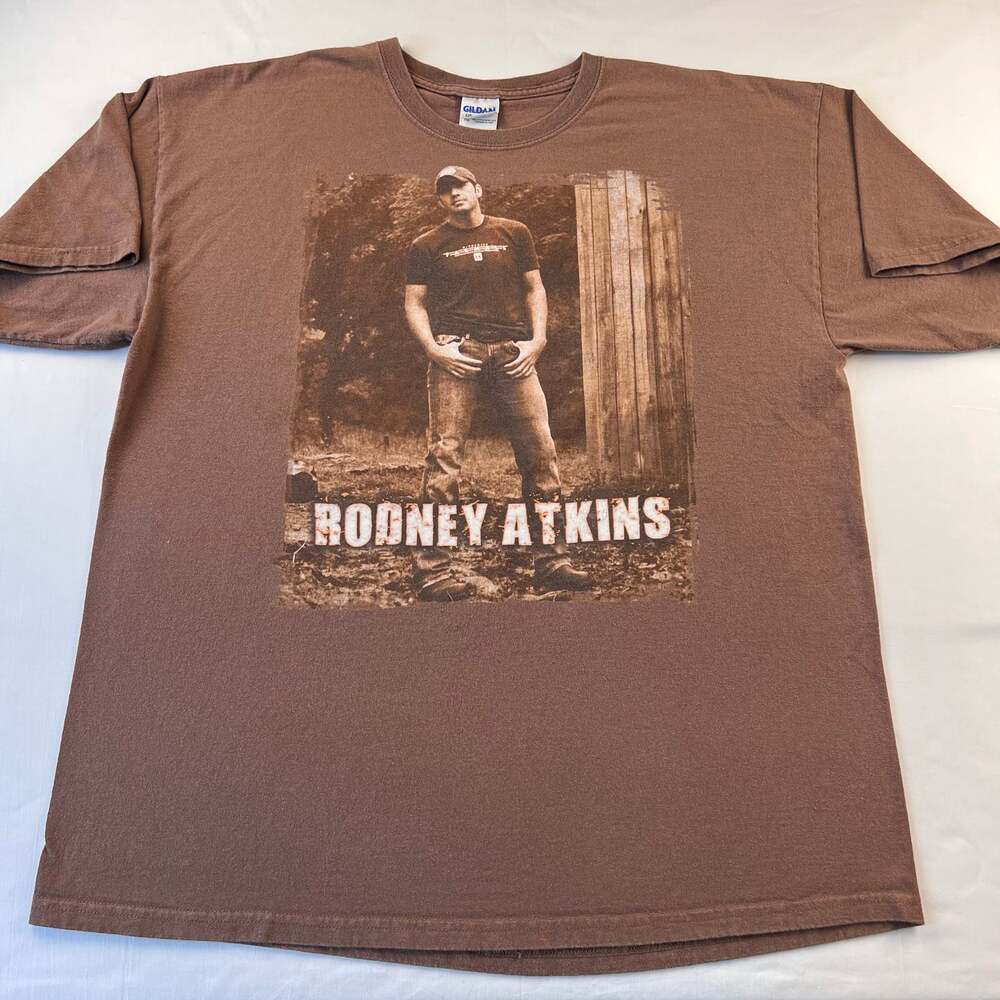 RODNEY ATKINS Concert 2 sided T-Shirt Tour It's America Country size XL